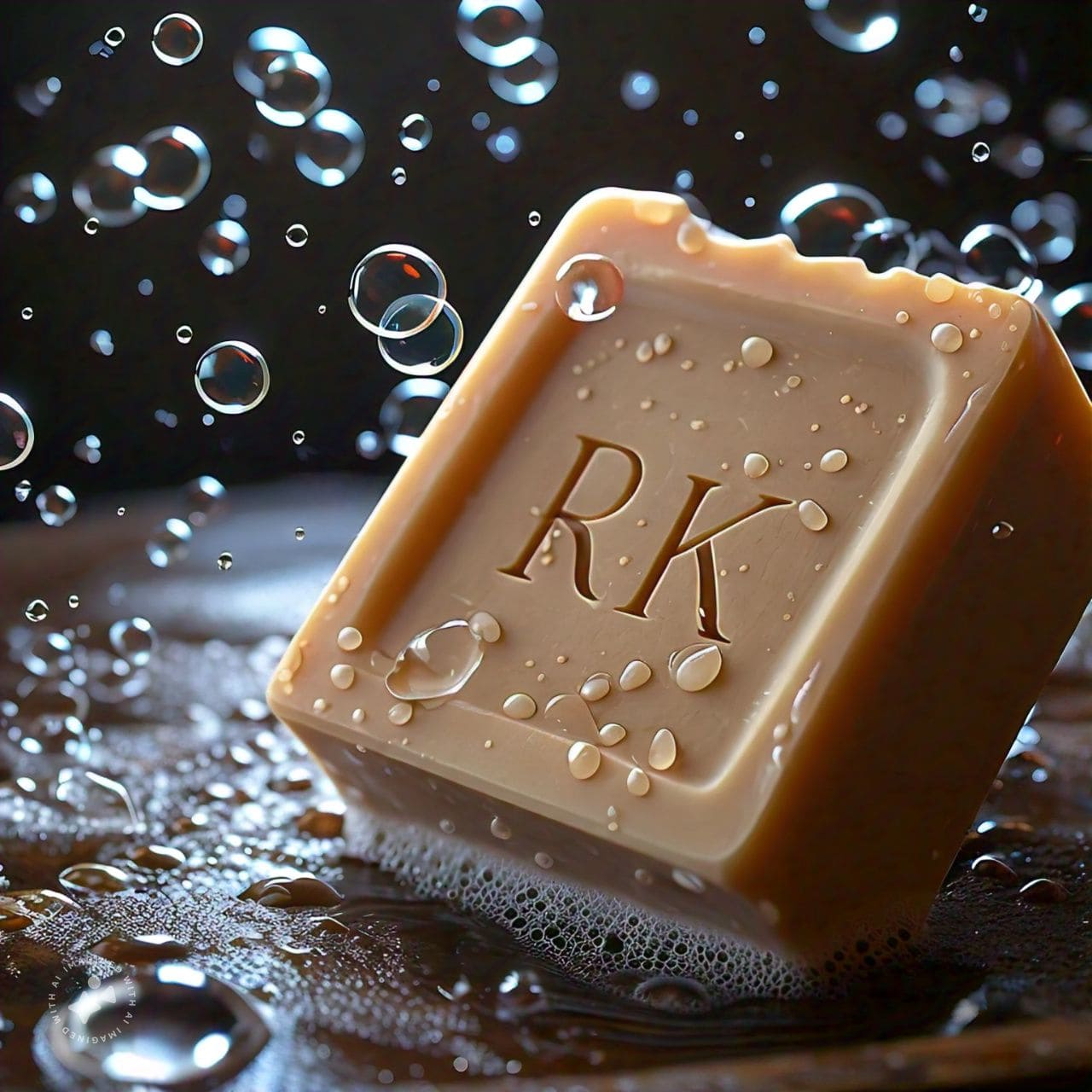 Rk soap with water